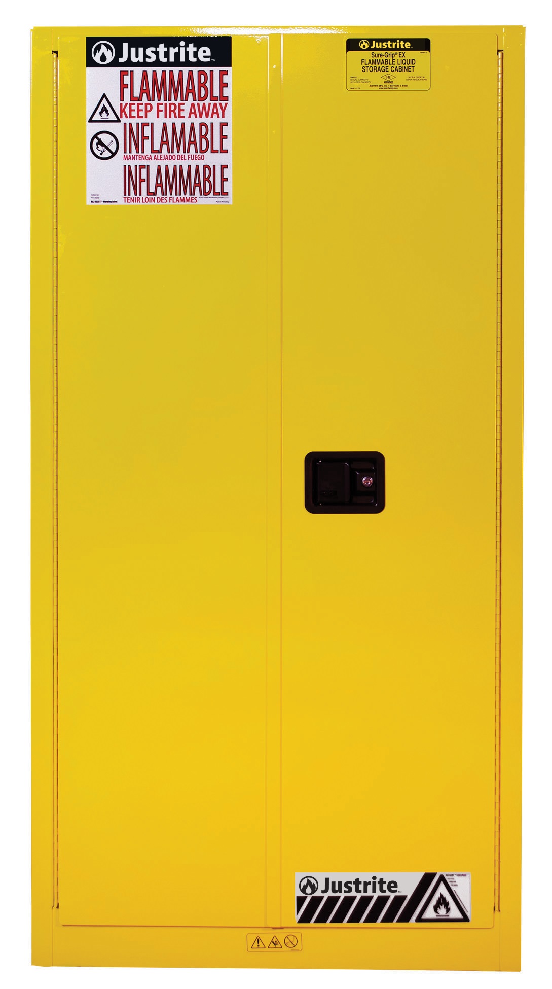 Justrite Sure-Grip® EX Classic Safety Cabinets - Safety Cabinet